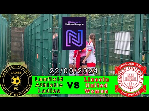 Leafield Athletic Ladies 4-0 Lincoln United Women, FA Women’s National League, 22/09/2024. 4K