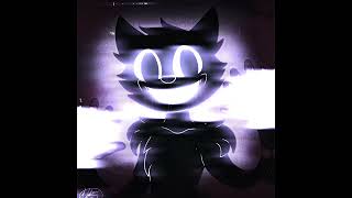 Cartoon cat sing outrun this cat slowed