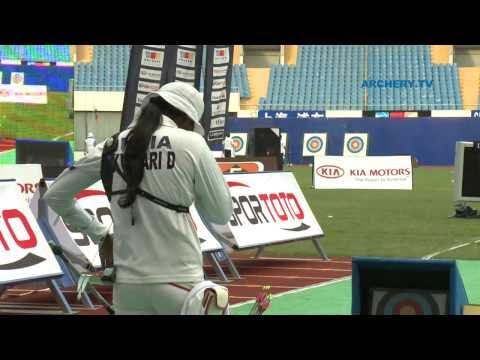 Deepika Kumari v Ki Bo Bae – recurve women gold | Shanghai 2010 Archery World Cup stage 4