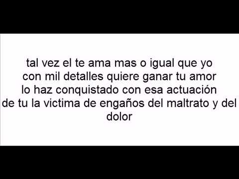 La escena victor manuelle con letra