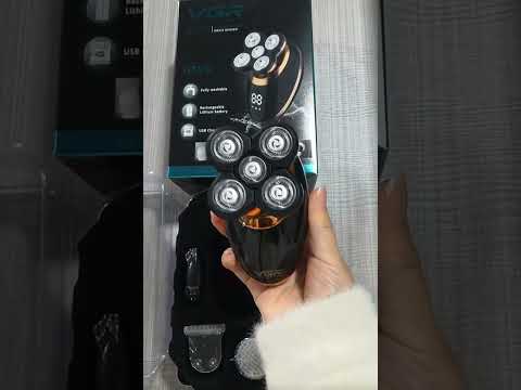 Електробритва чоловіча бездротова бритва акумуляторна електрична 5в1 VGR V-316 тример для гоління бороди - фото 1 - id-p2705590861