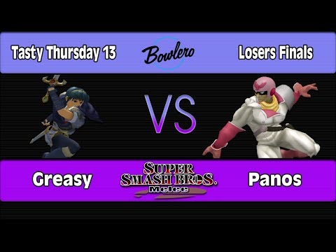 Tasty Thursday 13: Greasy (Marth) Vs. Panos (Falcon) - LF