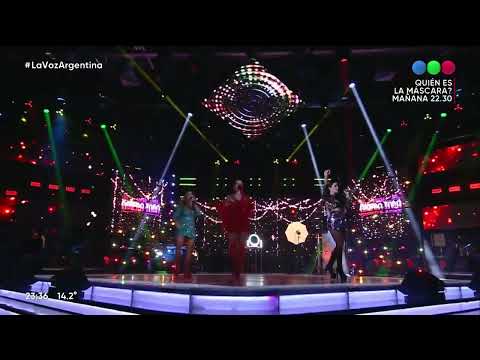 Lali, Sole y Natalia Oreiro cantan Quiero Todo - La Voz Argentina