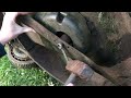 fix BENT “crankshaft on lawnmower” in 10 minutes (straighten)…
