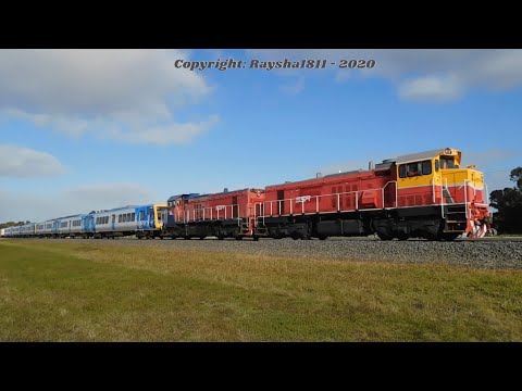 9187 - P17-P18 (SSR Transfer) Bannockburn - Australian Trains by RaySha1811