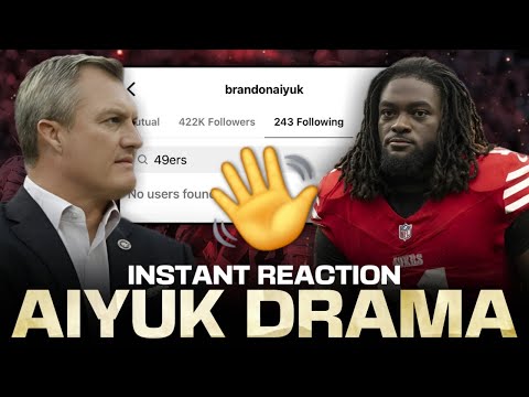 49ers update: Brandon Aiyuk pulls a Deebo Samuel with the unfollow button