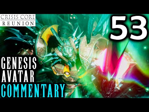 Final Bosses: Crisis Core Reunion Final Fantasy VII Walkthrough Part 53 - Genesis Avatar Battle