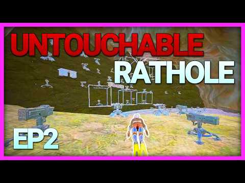 Upgrading My UNTOUCHABLE RATHOLE Day 2 SOLO | Rifles Duo Ark PVP