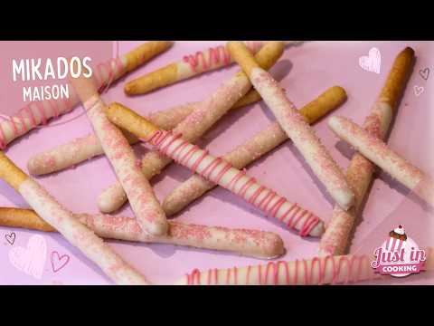 Recette des Mikados Maison 🌹 Une douceur chocolatée pour la Saint-Valentin 🍫