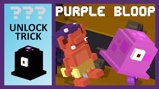 CROSSY ROAD PURPLE BLOOP Unlock! | NEW Secret Characters of Christmas Update | Easy Unlock Trick!