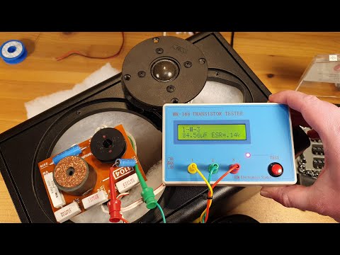 Bad capacitors in a speaker crossover make a big difference