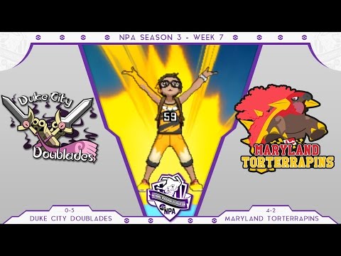 NPA Season 3 Week 7 Duke City Doublades (0-5) v Maryland Torterrapins (4-2)