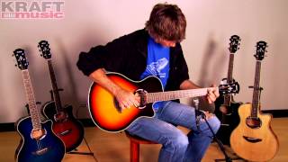 Video thumbnail for Kraft Music - Yamaha APX500III Acoustic Electric Guitar Demo with Jake Blake by Kraft Music