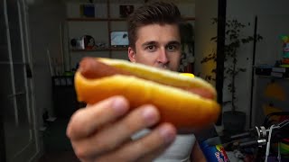 Ludwig Tries to Beat Slime's Hot Dog Eating Record