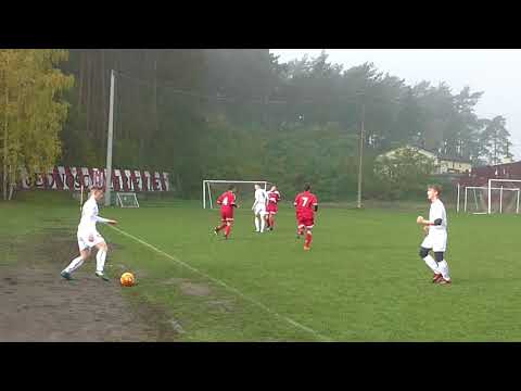 LKS JEDNOŚĆ ŻABIENIEC 2002 - KS PROMYK NOWA SUCHA 2002 I połowa meczu