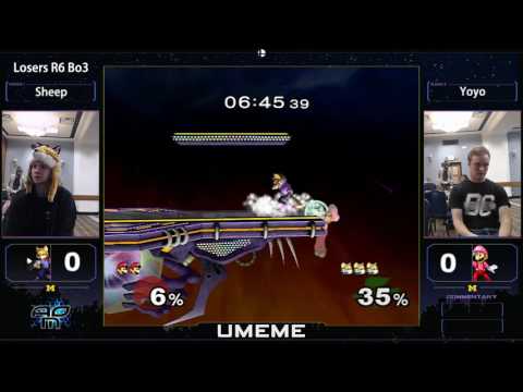 UMeMe 57 - Yoyo (Luigi) vs Sheep (Fox) - LR6