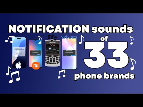 📱🎵Notification sounds of 33 Phone Brands📱🎵 #compilation