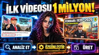 Viral Kanalları Analiz Edip Özgünleştirin! ( NotebookLM + Claude + Google Flow |