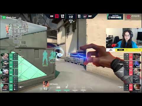 Kyedae reacts to TenZ INSANE 4K with Sheriff vs 100T