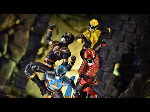 Hasbro Lightning Collection Pulse-Con 2023 Exclusive Omega Rangers Set