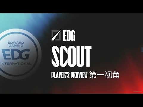 Proview EDG Scout Zoe vs Galio  | EDG VS TT Game 1 LPL 2022
