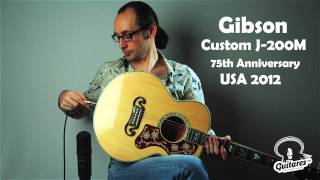 Video thumbnail for Gibson Custom J-200M 75th Anniversary, USA 2012 by Алонсо Гуитарес