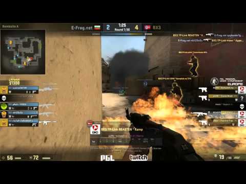 PGL Minor Qualifier: E-Frag vs BX3 (Mirage/on Russian)