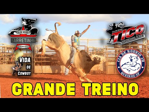 GRANDE TREINO COM A CIA BARRETINHO, TICO DE HERCULÂNDIA E CIA JH | VIDA DE COWBOY