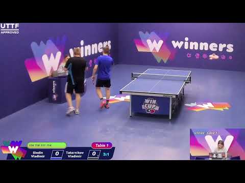 WINners CUP table 1 24.01 Siedin Vladimir - Tatarnikov Vladimir  18:00