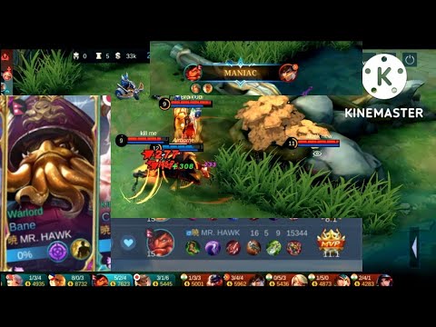 Bane 16 killed 🔥 best new build 2022 top global gameplay bane