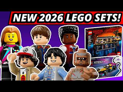 LEGO NEWS! NEW 2026 SETS! Stranger Things?! Vecna! F1 Academy! Bricklink Series 9! Insiders Weekend!
