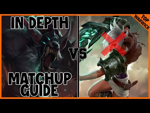 IN DEPTH WARWICK VS RIVEN MATCHUP GUIDE (and my team FED HER) - League of Legends