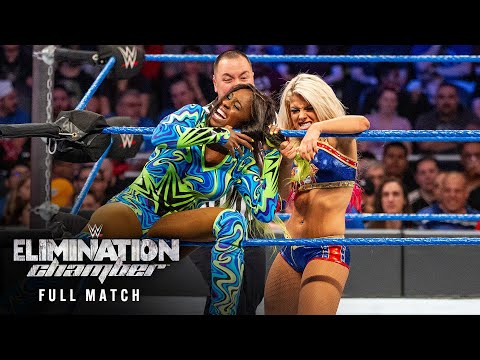 FULL MATCH — Alexa Bliss vs. Naomi – SmackDown Women’s Title Match: WWE Elimination Chamber 2017