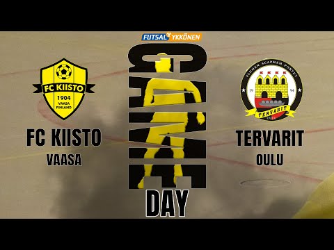 LIVE: FC Kiisto vs. Tervarit - Futsal Ykkönen 15:00 31.1.2021
