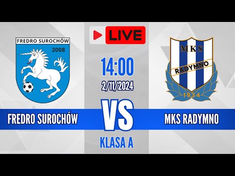 🔴NA ŻYWO | Fredro Surochów vs MKS Radymno