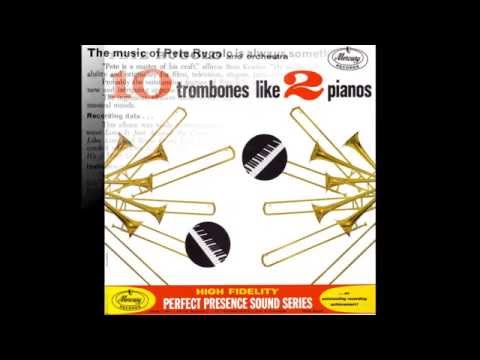 PETE RUGOLO and orchestra - 10 trombones like 2 pianos  / side 1