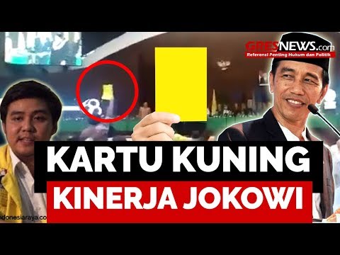 1-0: Kartu Kuning Kinerja Jokowi