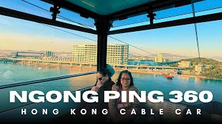 The Ngong Ping 360 Cable Car in Hong Kong - Ngong Ping Village & Tian Tan Budda