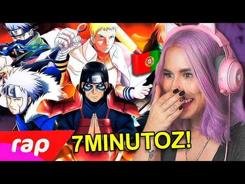 PORTUGUESA REAGE A Rap dos Hokages (Naruto) - A VONTADE DO FOGO