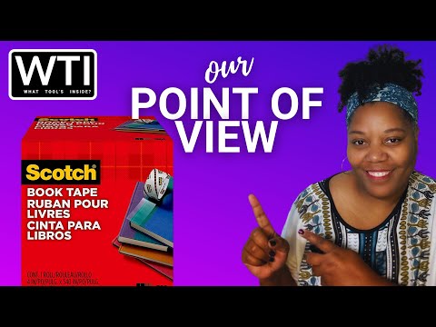 Scotch Book Tape 845 - WTI product video review