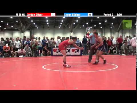 Mens FS FS 65 KG - Jordan Oliver vs. Logan Stieber
