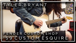 Video thumbnail for Tyler Bryant - '59 Custom Esquire by Fender Custom Shop by Artisan Guitars