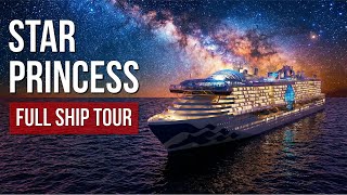 Inside Star Princess Cruise Ship - Full Tour of Pools, Dining & Cabins