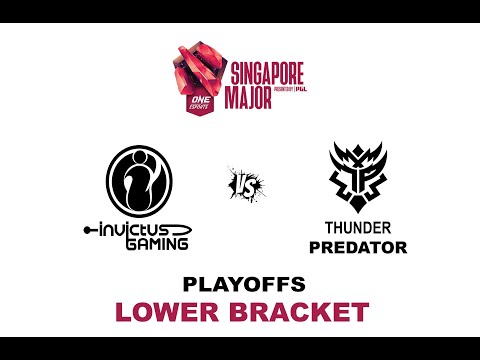 [ENG] Dota 2 Live - INVICTUS GAMING(IG) VS THUNDER PREDATOR - ONE Esports Singapore Major 2021