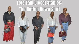 Let’s Talk Closet Staples: Why Every Stylish Woman Over 50 Needs a Button-Down