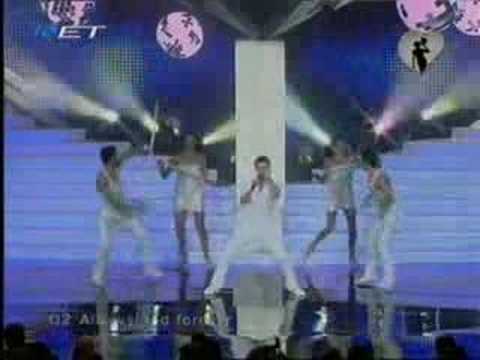 Eurovision 2008 - Kostas Martakis - Always and forever LIVE