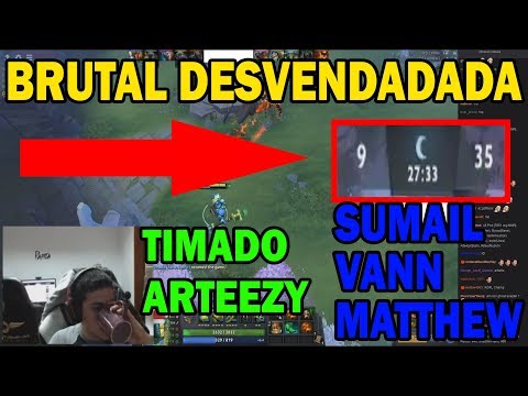 DESVENDADA DEL SIGLO  TIMADO Y ARTEEZY VS MATTHEW, VANN Y SUMAIL | DOTA 2 COSAS