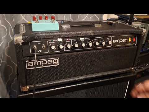 Ampeg V7 100 watt V7 1980s  - Black image 6