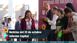Noticias del 23 de octubre con Berenice Rodríguez | Informe Capital