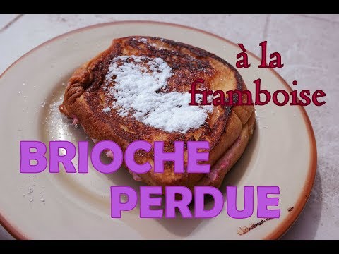 Recette de la brioche perdue framboises-ricotta : Idéale pour les matinées d'été !